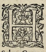 An illustration from Lettres patentes du roy, pour l'entretenement du dernier edict, de pacificatio[n], & articles arrestez, en la conference de Nerac: & pour faire saisir les biens de ceux qui se sont esleuez en armes, contre la teneur dudict edict & articles : publié en parlement le sixième iour de Iuin, 1580. (1580)