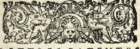An illustration from Lettres patentes dv Roy, povr l'institution & ouuerture des grãds iours en la ville de Poictiers, pour ceste presente annee: et les seneschaussees, bailliages, & gouuernement, y resortissans. Et de l'authorité & temps d'iceux. (1579)