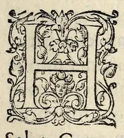 An illustration from Lettres patentes du roy, pour l'entretenement du dernier edict, de pacificatio[n], & articles arrestez, en la conference de Nerac: & pour faire saisir les biens de ceux qui se sont esleuez en armes, contre la teneur dudict edict & articles : publié en parlement le sixième iour de Iuin, 1580. (1580)