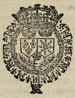 An illustration from Lettres patentes de declaration du roy, portant deffenses à tous ses subjectz de faire aucun trafficq n'y commerce au royaume d'Angleterre. (1627)