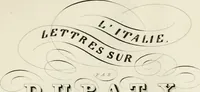 Picture 2 of 5 from Lettres sur l'Italie, en 1785 (1843), leaf 8