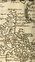 An illustration from L'Europe [l'Asie, l'Afrique, l'Amerique] en plusieurs cartes, e n plusieurs cartes, et en divers traittés de geographie et d'histoire .. (1683)