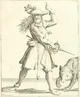 An illustration from Le ventiqvattr' hore dell' hvmana felicità : invenzione disegno ed intaglio (1675)