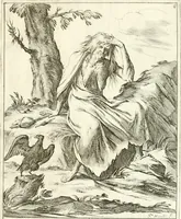 An illustration from Le ventiqvattr' hore dell' hvmana felicità : invenzione disegno ed intaglio (1675)