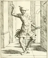 An illustration from Le ventiqvattr' hore dell' hvmana felicità : invenzione disegno ed intaglio (1675)
