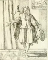 An illustration from Le ventiqvattr' hore dell' hvmana felicità : invenzione disegno ed intaglio (1675)