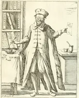 An illustration from Le ventiqvattr' hore dell' hvmana felicità : invenzione disegno ed intaglio (1675)