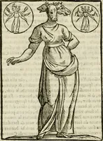 Picture 47 of 279 from Le vere e nove imagini de gli dei delli antichi di Vicenzo Cartari Reggiano. Ridotte da capo a piedi in questa nouissima impressione alle loro reali, & non piu per l'adietro osseruate simiglianze. Cauate da' marmi, bronzi, medaglie, gioie, & altre memorie antiche; (1615), leaf 139