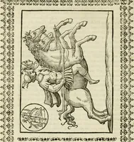 An illustration from Le vere e nove imagini de gli dei delli antichi di Vicenzo Cartari Reggiano. Ridotte da capo a piedi in questa nouissima impressione alle loro reali, & non piu per l'adietro osseruate simiglianze. Cauate da' marmi, bronzi, medaglie, gioie, & altre memorie antiche; (1615)