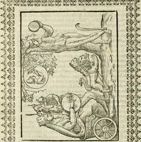 Picture 77 of 279 from Le vere e nove imagini de gli dei delli antichi di Vicenzo Cartari Reggiano. Ridotte da capo a piedi in questa nouissima impressione alle loro reali, & non piu per l'adietro osseruate simiglianze. Cauate da' marmi, bronzi, medaglie, gioie, & altre memorie antiche; (1615), leaf 239