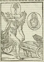 An illustration from Le vere e nove imagini de gli dei delli antichi di Vicenzo Cartari Reggiano. Ridotte da capo a piedi in questa nouissima impressione alle loro reali, & non piu per l'adietro osseruate simiglianze. Cauate da' marmi, bronzi, medaglie, gioie, & altre memorie antiche; (1615)