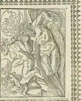 An illustration from Le vere e nove imagini de gli dei delli antichi di Vicenzo Cartari Reggiano. Ridotte da capo a piedi in questa nouissima impressione alle loro reali, & non piu per l'adietro osseruate simiglianze. Cauate da' marmi, bronzi, medaglie, gioie, & altre memorie antiche; (1615)