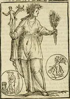 Picture 106 of 279 from Le vere e nove imagini de gli dei delli antichi di Vicenzo Cartari Reggiano. Ridotte da capo a piedi in questa nouissima impressione alle loro reali, & non piu per l'adietro osseruate simiglianze. Cauate da' marmi, bronzi, medaglie, gioie, & altre memorie antiche; (1615), leaf 321