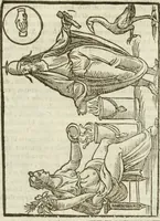 An illustration from Le vere e nove imagini de gli dei delli antichi di Vicenzo Cartari Reggiano. Ridotte da capo a piedi in questa nouissima impressione alle loro reali, & non piu per l'adietro osseruate simiglianze. Cauate da' marmi, bronzi, medaglie, gioie, & altre memorie antiche; (1615)