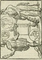 An illustration from Le vere e nove imagini de gli dei delli antichi di Vicenzo Cartari Reggiano. Ridotte da capo a piedi in questa nouissima impressione alle loro reali, & non piu per l'adietro osseruate simiglianze. Cauate da' marmi, bronzi, medaglie, gioie, & altre memorie antiche; (1615)