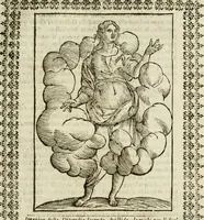 An illustration from Le vere e nove imagini de gli dei delli antichi di Vicenzo Cartari Reggiano. Ridotte da capo a piedi in questa nouissima impressione alle loro reali, & non piu per l'adietro osseruate simiglianze. Cauate da' marmi, bronzi, medaglie, gioie, & altre memorie antiche; (1615)
