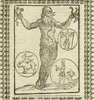 An illustration from Le vere e nove imagini de gli dei delli antichi di Vicenzo Cartari Reggiano. Ridotte da capo a piedi in questa nouissima impressione alle loro reali, & non piu per l'adietro osseruate simiglianze. Cauate da' marmi, bronzi, medaglie, gioie, & altre memorie antiche; (1615)