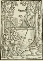 Picture 144 of 279 from Le vere e nove imagini de gli dei delli antichi di Vicenzo Cartari Reggiano. Ridotte da capo a piedi in questa nouissima impressione alle loro reali, & non piu per l'adietro osseruate simiglianze. Cauate da' marmi, bronzi, medaglie, gioie, & altre memorie antiche; (1615), leaf 430