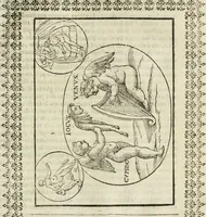 Picture 170 of 279 from Le vere e nove imagini de gli dei delli antichi di Vicenzo Cartari Reggiano. Ridotte da capo a piedi in questa nouissima impressione alle loro reali, & non piu per l'adietro osseruate simiglianze. Cauate da' marmi, bronzi, medaglie, gioie, & altre memorie antiche; (1615), leaf 512