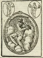 An illustration from Le vere e nove imagini de gli dei delli antichi di Vicenzo Cartari Reggiano. Ridotte da capo a piedi in questa nouissima impressione alle loro reali, & non piu per l'adietro osseruate simiglianze. Cauate da' marmi, bronzi, medaglie, gioie, & altre memorie antiche; (1615)