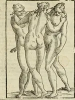 An illustration from Le vere e nove imagini de gli dei delli antichi di Vicenzo Cartari Reggiano. Ridotte da capo a piedi in questa nouissima impressione alle loro reali, & non piu per l'adietro osseruate simiglianze. Cauate da' marmi, bronzi, medaglie, gioie, & altre memorie antiche; (1615)