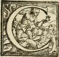 An illustration from Le vere e nove imagini de gli dei delli antichi di Vicenzo Cartari Reggiano. Ridotte da capo a piedi in questa nouissima impressione alle loro reali, & non piu per l'adietro osseruate simiglianze. Cauate da' marmi, bronzi, medaglie, gioie, & altre memorie antiche; (1615)