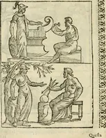 Picture 210 of 279 from Le vere e nove imagini de gli dei delli antichi di Vicenzo Cartari Reggiano. Ridotte da capo a piedi in questa nouissima impressione alle loro reali, & non piu per l'adietro osseruate simiglianze. Cauate da' marmi, bronzi, medaglie, gioie, & altre memorie antiche; (1615), leaf 589
