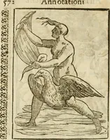 Picture 224 of 279 from Le vere e nove imagini de gli dei delli antichi di Vicenzo Cartari Reggiano. Ridotte da capo a piedi in questa nouissima impressione alle loro reali, & non piu per l'adietro osseruate simiglianze. Cauate da' marmi, bronzi, medaglie, gioie, & altre memorie antiche; (1615), leaf 607