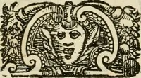 An illustration from Le vere e nove imagini de gli dei delli antichi di Vicenzo Cartari Reggiano. Ridotte da capo a piedi in questa nouissima impressione alle loro reali, & non piu per l'adietro osseruate simiglianze. Cauate da' marmi, bronzi, medaglie, gioie, & altre memorie antiche; (1615)