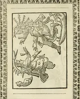 An illustration from Le vere e nove imagini de gli dei delli antichi di Vicenzo Cartari Reggiano. Ridotte da capo a piedi in questa nouissima impressione alle loro reali, & non piu per l'adietro osseruate simiglianze. Cauate da' marmi, bronzi, medaglie, gioie, & altre memorie antiche; (1615)