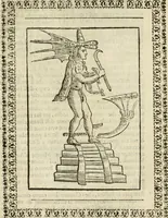 An illustration from Le vere e nove imagini de gli dei delli antichi di Vicenzo Cartari Reggiano. Ridotte da capo a piedi in questa nouissima impressione alle loro reali, & non piu per l'adietro osseruate simiglianze. Cauate da' marmi, bronzi, medaglie, gioie, & altre memorie antiche; (1615)