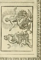 An illustration from Le vere e nove imagini de gli dei delli antichi di Vicenzo Cartari Reggiano. Ridotte da capo a piedi in questa nouissima impressione alle loro reali, & non piu per l'adietro osseruate simiglianze. Cauate da' marmi, bronzi, medaglie, gioie, & altre memorie antiche; (1615)
