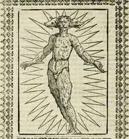 An illustration from Le vere e nove imagini de gli dei delli antichi di Vicenzo Cartari Reggiano. Ridotte da capo a piedi in questa nouissima impressione alle loro reali, & non piu per l'adietro osseruate simiglianze. Cauate da' marmi, bronzi, medaglie, gioie, & altre memorie antiche; (1615)