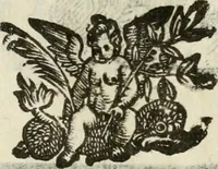 An illustration from Le vere e nove imagini de gli dei delli antichi di Vicenzo Cartari Reggiano. Ridotte da capo a piedi in questa nouissima impressione alle loro reali, & non piu per l'adietro osseruate simiglianze. Cauate da' marmi, bronzi, medaglie, gioie, & altre memorie antiche; (1615)