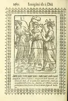 An illustration from Le vere e nove imagini de gli dei delli antichi (1615)