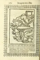 An illustration from Le vere e nove imagini de gli dei delli antichi (1615)