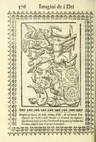 An illustration from Le vere e nove imagini de gli dei delli antichi (1615)