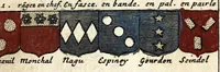Picture 10 of 26 from Le veritable art du blason : ou les regles des armoiries sont traitées d'vne nouuelle methode, plus aisée que les precedentes : les origines expliquees .. (1659), leaf 181