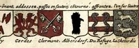 Picture 11 of 26 from Le veritable art du blason : ou les regles des armoiries sont traitées d'vne nouuelle methode, plus aisée que les precedentes : les origines expliquees .. (1659), leaf 181