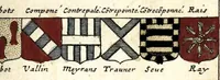 Picture 17 of 26 from Le veritable art du blason : ou les regles des armoiries sont traitées d'vne nouuelle methode, plus aisée que les precedentes : les origines expliquees .. (1659), leaf 203