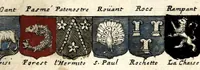 Picture 19 of 26 from Le veritable art du blason : ou les regles des armoiries sont traitées d'vne nouuelle methode, plus aisée que les precedentes : les origines expliquees .. (1659), leaf 207