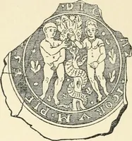 An illustration from Le vetrate di S. Francesco in Assisi : studio storico iconografico (1911)