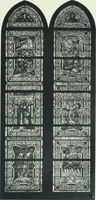An illustration from Le vetrate di S. Francesco in Assisi : studio storico iconografico (1911)
