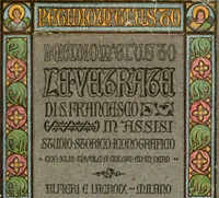 An illustration from Le vetrate di S. Francesco in Assisi : studio storico iconografico (1911)