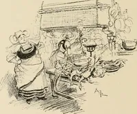 An illustration from Le vingtième siècle: la vie électrique (1893)