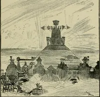 An illustration from Le vingtième siècle: la vie électrique (1893)