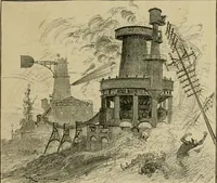 An illustration from Le vingtième siècle: la vie électrique (1893)