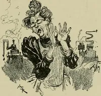 An illustration from Le vingtième siècle: la vie électrique (1893)