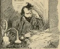 An illustration from Le vingtième siècle: la vie électrique (1893)