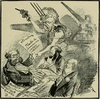 An illustration from Le vingtième siècle: la vie électrique (1893)